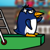 Join the Animal Olympics and seize the gold in 10m Platform Diving! In this game you will play as the penguin representing the Penguin Kingdom to compete in the final of the diving competition. Your opponents include beaver, frog, seal, otter and kingfisher, and your goal is to beat these contestants by performing the best jumps in a total of 5 rounds. To ensure fairness, the contestants are only allowed to perform groups 1 to 4 in tuck (C) position and group 5 in free (D) position. The game begins with the penguin walking to the edge of the platform, and you can choose backward or forward as the jumping direction by clicking the corresponding icon. If you have selected a direction but would like to change your mind, you can click the other icon to choose the other direction. When you have made your choice, click the Dive button at the bottom, and the penguin will prepare to jump. A vertical power gauge will be shown on the screen, indicating the power of the jump. To set the power, simply click the mouse or press any key on your keyboard when the red line moves to the desired position. Then another guage in the shape of a sector will appear on the right of the power gauge, indicating the angle of the jump. Click the mouse or press any key on your keyboard to set the angle, and the penguin will perform the jump. The height and distance of the jump are determined by the jumping direction and angle. If the jumping direction and angle are set to the extreme, the penguin will hit the platform and become dizzy, resulting in an epic failure. If the jump is successful, the penguin can perform special tricks in the air before reaching the water. You can press the up or down arrow key on the screen or on your keyboard to perform a flip, or hit the left or right arrow key for a twist. Note that once a flipping or twisting direction is chosen, you will not be allowed to flip or twist in an opposite direction, for example, when you have pressed the down arrow key to perform a forward flip, you will not be allowed to perform a backward flip. It is also impossible to perform flip and twist at the same instance, therefore you need to release the arrow keys for flip or twist before performing another trick. When the penguin reaches 5m above the water, a blinking Spacebar will appear at the upper part of the screen, hinting the entry. Press the Spacebar on your keyboard, and the penguin will extend its arms forward and prepare for the entry. The flip and twist buttons on the screen will be removed, and another blinking Spacebar will appear at the upper part of the screen, hinting the suppression of water splash. Press the Spacebar on your keyboard again so that the splash can be minimized. After the dive is completed, each of the 5 judges will give you a score within the range of 0.0 to 10.0 based on the jump and the entry. The highest and the lowest scores will be eliminated, while the remaining 3 will be summed and multiplied by the Degree of Difficulty (DD) based on actual diving. The penguin will be delighted if the average score is not lower than 7.0, but it will be disappointed if the average score is lower than 7.0. The current score and rank of each contestant will be displayed on the leaderboard after each round. Upon the completion of all 5 rounds, the penguin will stand on the podium if it has won a medal. If the penguin receives no medal, you lose. Showcase your flawless jumps and spectacular movements to become the laureate!