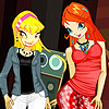 Bloom Stella party girls A Free Dress-Up Game