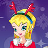 Stella Christmas Girl A Free Dress-Up Game