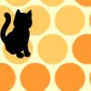 Prevent the cat from escaping by surrounding the little animal with orange circles.