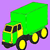 Big cargo car coloring A Free Customize Game