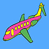 Spider airplane coloring A Free Customize Game