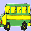 Old fast bus coloring A Free Customize Game