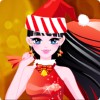 Cheerful Christmas Girl A Free Dress-Up Game