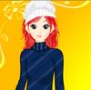 Shy Winter Girl A Free Dress-Up Game