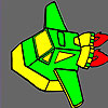 Big colorful spaceship coloring A Free Customize Game