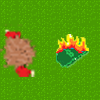 Save the burning money! A Free Action Game