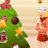 Pine Tree In Winter A Free Dress-Up Game