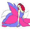 Flower fairy coloring Game.