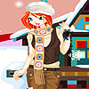 Winter dejected girl dress up A Free Dress-Up Game