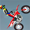 Ride your bike in this crazy stunt game. 
Score more points with exciting levels to finish. 
You have limited lives. Enjoy the ride!
