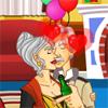 Old Couple Kissing A Free Action Game