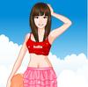 A day at beach A Free Dress-Up Game