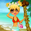 Jessy on Palm Beach A Free Dress-Up Game