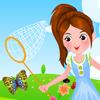 Catching butterfly A Free Dress-Up Game