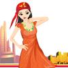 Flowers And Colorful Fashion A Free Dress-Up Game