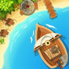 Help captain Jack set up fishing nets on the lake. Hurry up, you don`t have much time. Watch out for pirates` boat which chases you and for the shark that swims around lake. Catch gold fishes to get more points.