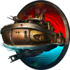 Controlling the legendary ship "Victoria" you`re destroying enemies submarines.