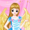 Angel with best wishes A Free Dress-Up Game