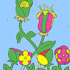 Flowers in the farm coloring A Free Customize Game