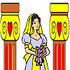 Wedding ceremony coloring