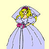 Exciting bride coloring A Free Customize Game