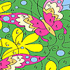 Spring butterflies coloring A Free Customize Game