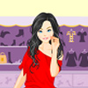 Beautiful Young Woman Shopping A Free Dress-Up Game