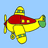 Four seater aircraft coloring A Free Customize Game