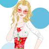 Beauty with short coat A Free Dress-Up Game