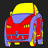 Funny hot car coloring A Free Customize Game