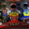 Get racing in Go Karts 3D. Take on 3 other racers across 4 tracks as you race for the Go Karts 3D championship. Each level will get harder so keep your wits about you when taking corners and straights. Watch out for the other racers, as they seem to think this is a contact sport.