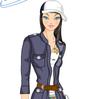 Strong girl in military A Free Dress-Up Game