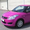 Resolve this car type puzzle and reveal a awesome pink Suzuki Swift picture. Have fun!