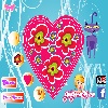 This is my sweet heart. It is quite colorful and it looks very nice. Let`s decorate this lovely heart.