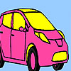 Pink personal car coloring A Free Customize Game