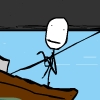 Stickman go fishing A Free Action Game