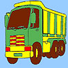 Big transport truck coloring A Free Customize Game