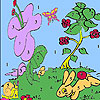 Happy spring garden coloring A Free Customize Game
