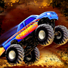 Drive your monster truck through a few physics based levels. challenge the opponents bet money win race and money to upgrade your truck..have fun..