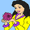 Passionflower girl coloring A Free Customize Game