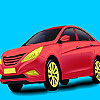 Red holding car coloring A Free Customize Game