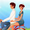 Bicycle Couple A Free Dress-Up Game