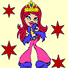 Shy beauty queen coloring A Free Customize Game