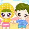 Cute twin baby A Free Customize Game