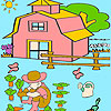 Little boy in the garden coloring A Free Customize Game