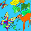 Kids coloring: Butterfly