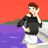 Enjoy Sunset With Girl A Free Dress-Up Game