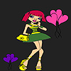 Night party girl coloring A Free Customize Game