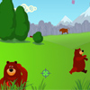 Shoot the animals are running around in the woods. Points are awarded for hitting. The game is limited to two minutes.